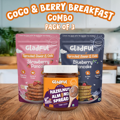 Coco & Berry Breakfast Combo - 3 Pack | 600gms