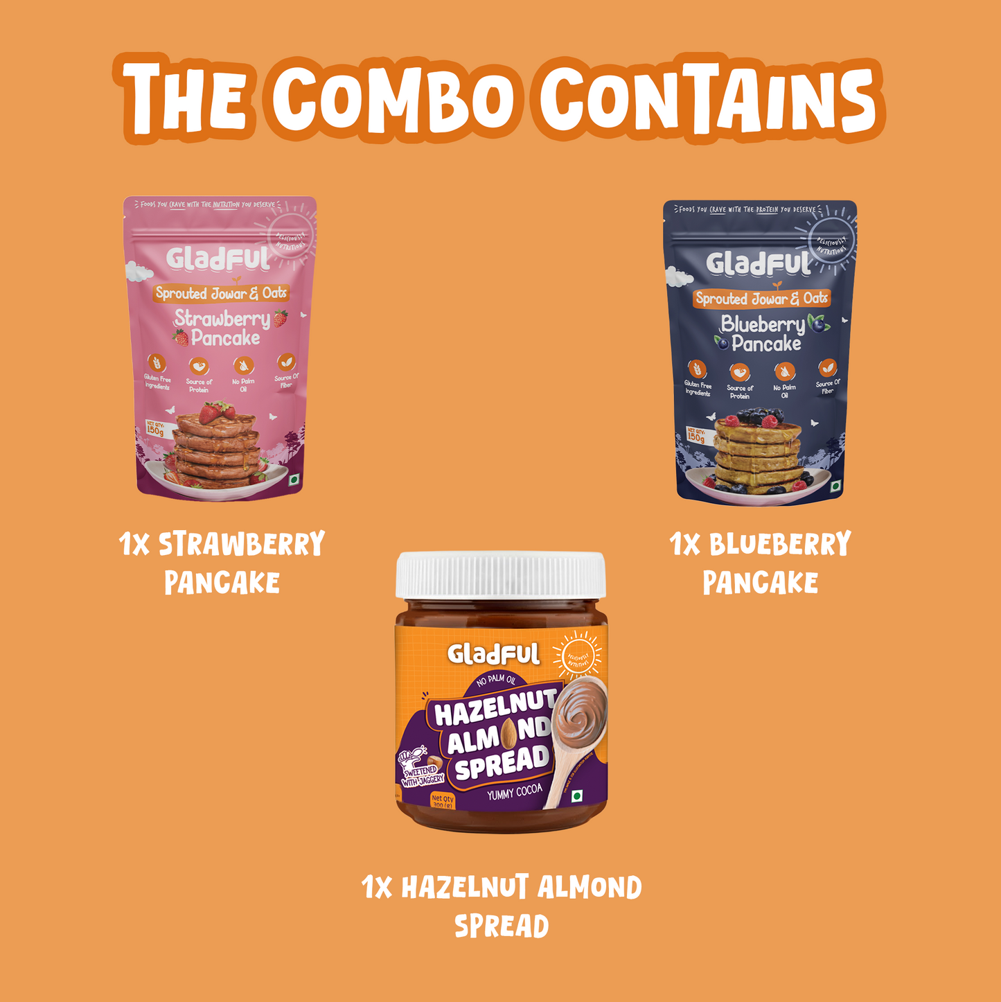 Coco & Berry Breakfast Combo - 3 Pack | 600gms