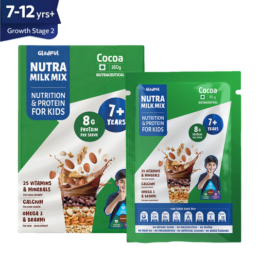 NutraMilk Mix 7+ yrs | Travel Pack |  Pack of 6 (6*30g)