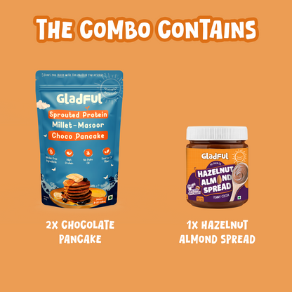 Double Choco Breakfast Combo - 3 Packs | 600gms