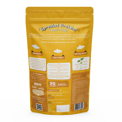 Banana Pancake Mix with sprouted Millets and Lobia Masoor Protein -  150gms