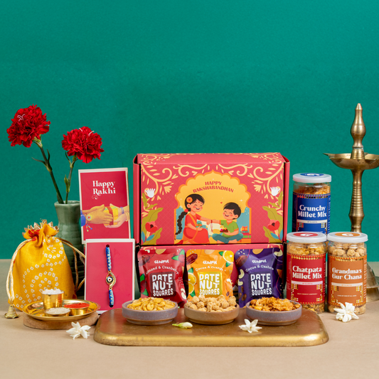 Bandhan Rakhi Gift Hamper - 10 Products