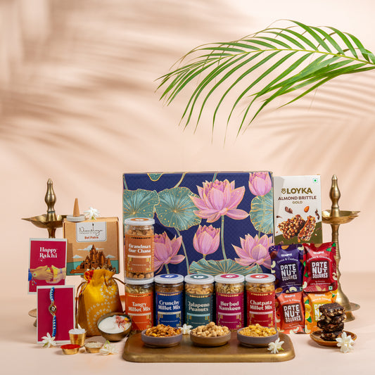 Rakhi Rituals Gift Hamper - 19 Products
