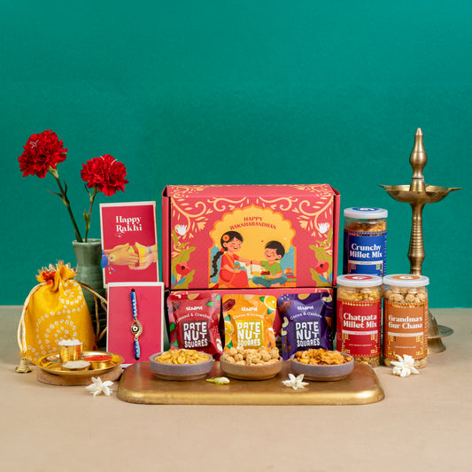 Bandhan Rakhi Gift Hamper - 10 Products