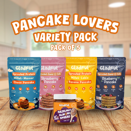 Pancake Lover's Variety Pack - 5 Units | 900gms