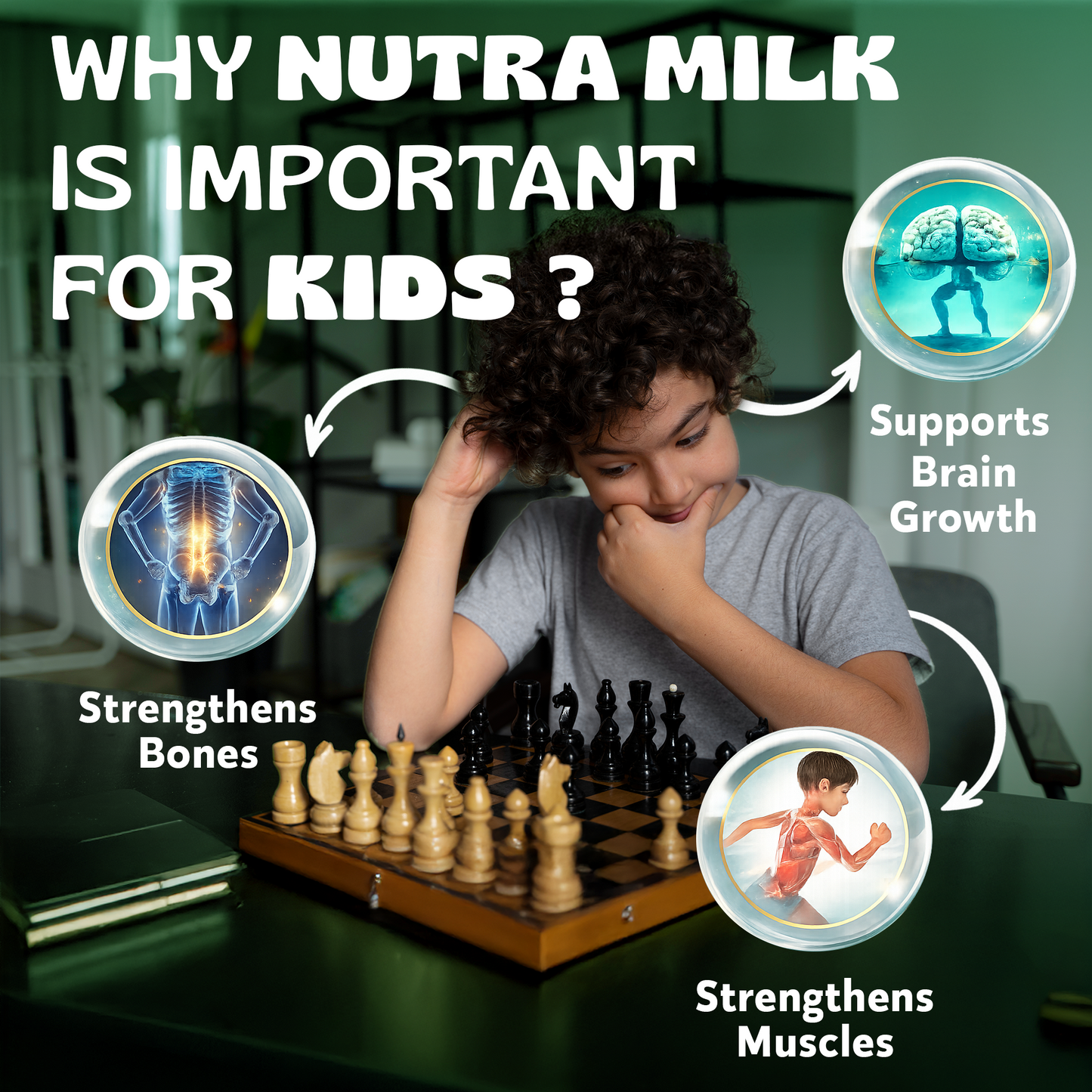 NutraMilk Mix Zero Refined Sugar Milk Mix for Teenagers - 400gms | Protein Milk Mix for Teenagers