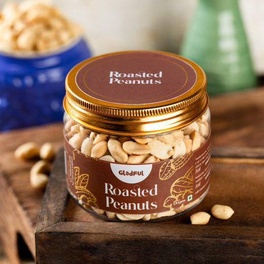 Roasted Salted Peanuts- 130 gms ( One jar)