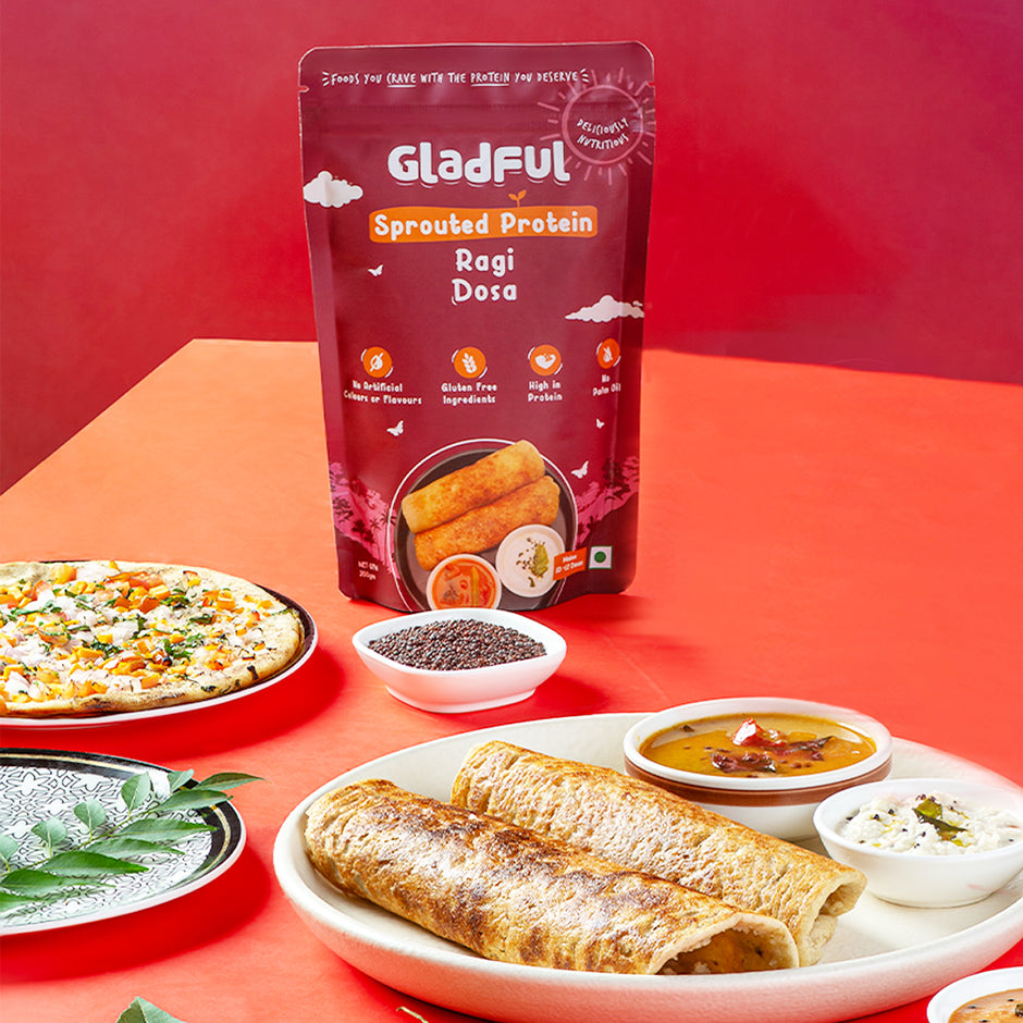 Dosa, Upma and Idli – Gladful