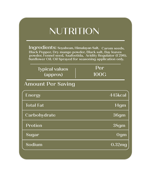 Super Crunchy Peppery Soybean Snack - 100g (One jar)