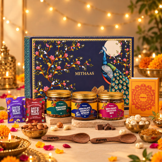 Gladful Mithaas Blue Diwali Gift Box