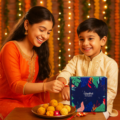 Millet Special Wholesome Rakhi Gift Hamper - 10 Products