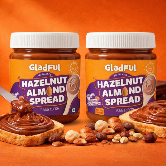 Hazelnut Almond Chocolate Spread - Pack of 2 | 600gms
