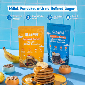 
            
                Load image into Gallery viewer, Millet Pancakes with no Refined Sugar
            
        