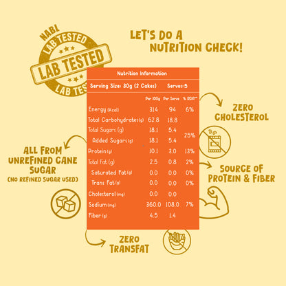 Banana Pancake Mix with sprouted Millets and Lobia Masoor Protein -  150gms