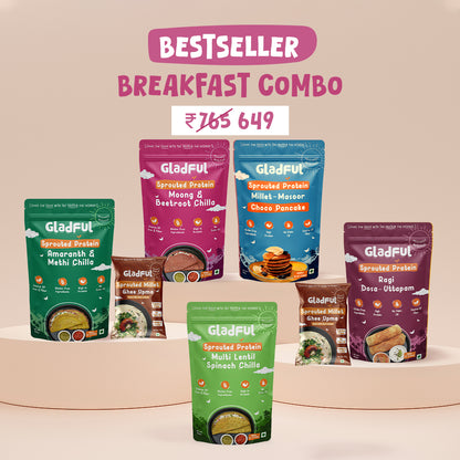 Bestseller Breakfast Combo - 7 Packs