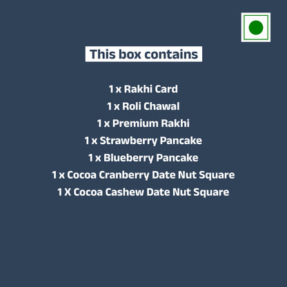 Berry Sweet Rakhi Box - 7 Products