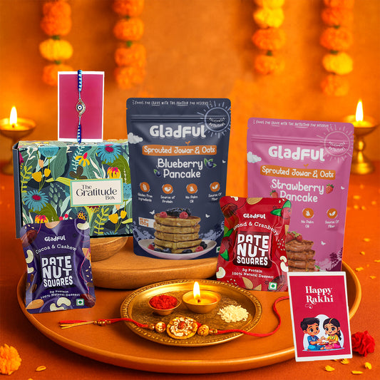 Berry Sweet Rakhi Box - 7 Products