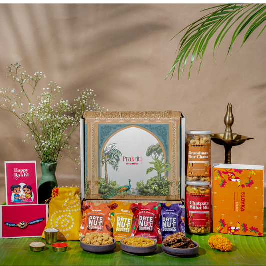 Celebration Station Rakhi Gift Hamper - 14 Products