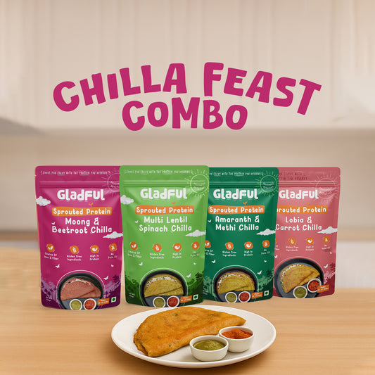 Chilla Feast Combo - 4 Packs | 800gms