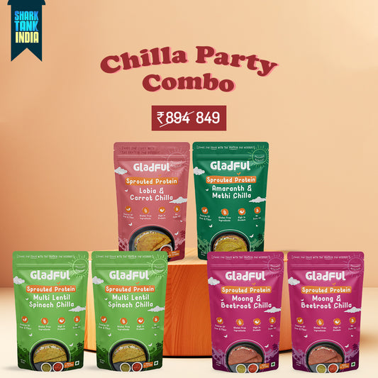 Gladful Chilla Party Combo - 6 Packs