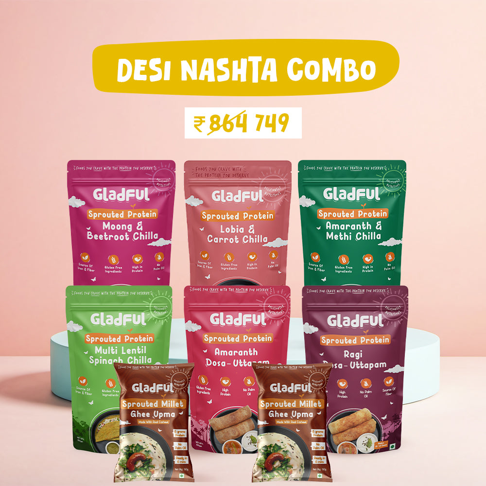 Desi Nashta Combo - 8 Packs