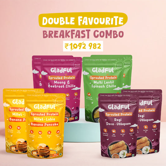 Double Favourite Breakfast Combo - 8 Packs