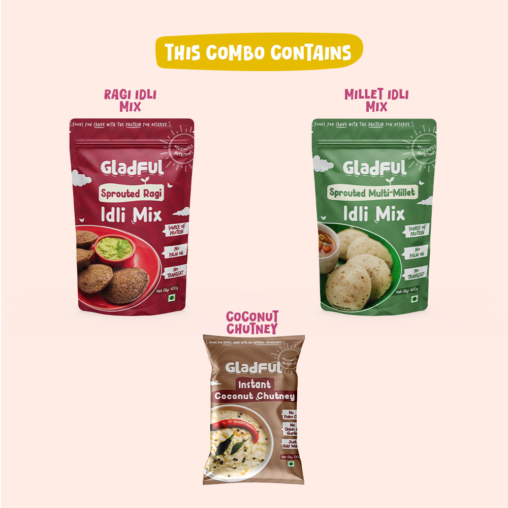 Idli Delight Combo - 3 Packs