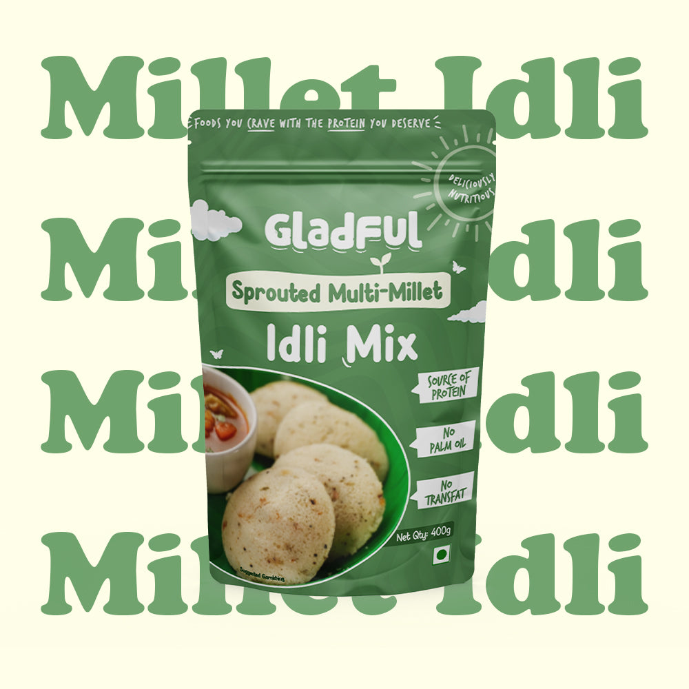 Sprouted Multi - Millet Instant Idli Mix - 400gms