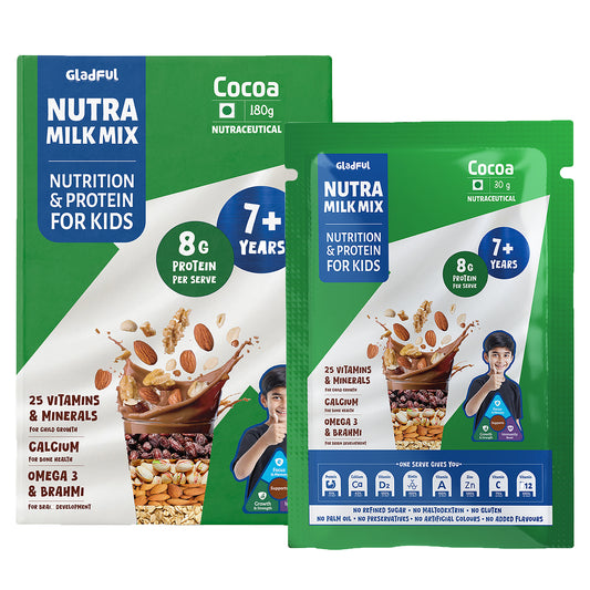 NutraMilk Mix 7+ yrs | Travel Pack |  Pack of 6 (6*30g)
