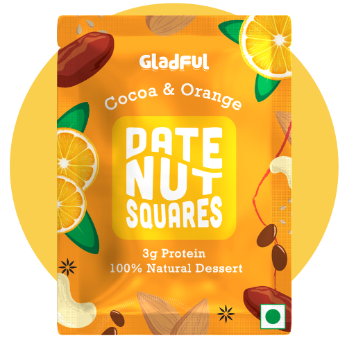 Cocoa Orange Date Nut Square ( Free Gift 1 )