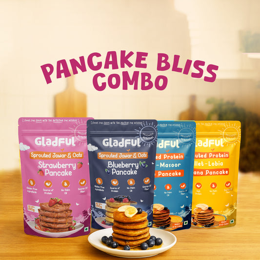 Pancake Bliss Combo - 4 Packs | 600gms