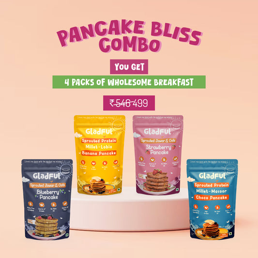 Gladful Pancake Bliss Combo - 4 Packs