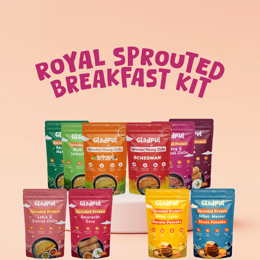 Royal Sprouted Breakfast Kit - 10 Packs | 1900gms