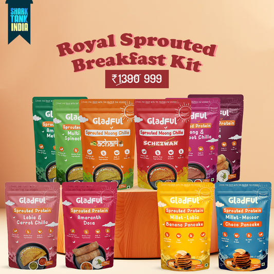 Royal Sprouted Breakfast Kit - 10 Packs