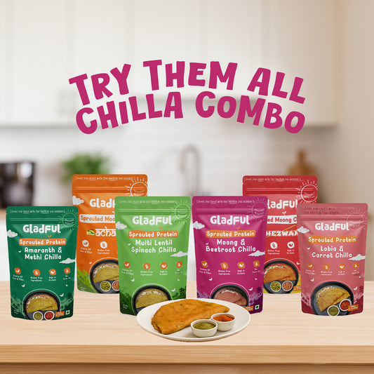 Try Them All Chilla Combo - 6 Packs | 1200gms