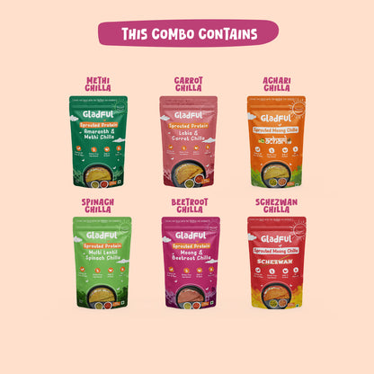 Try Them All Chilla Combo - 6 Packs