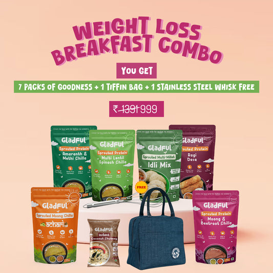 Gladful Weight Loss Breakfast Combo - 7 Packs